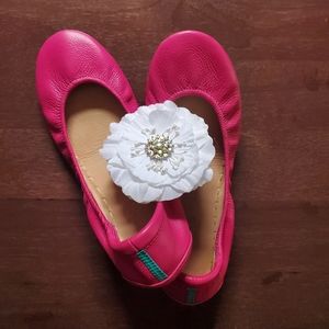 Like New Fuchsia Tieks size 9